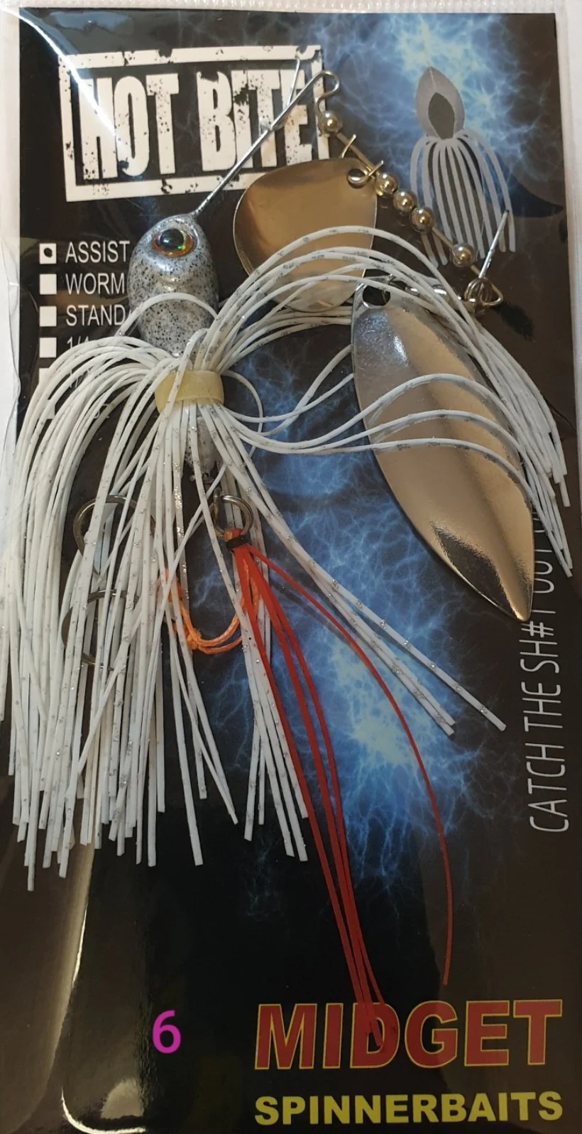 Hot Bite Midget Spinnerbait Lure - 5/8oz - Image 3