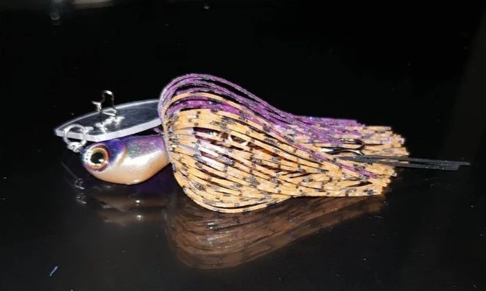 Hot Bite Spectre Skirted Vibration Bladed Jig Lure 1/4oz - Image 8