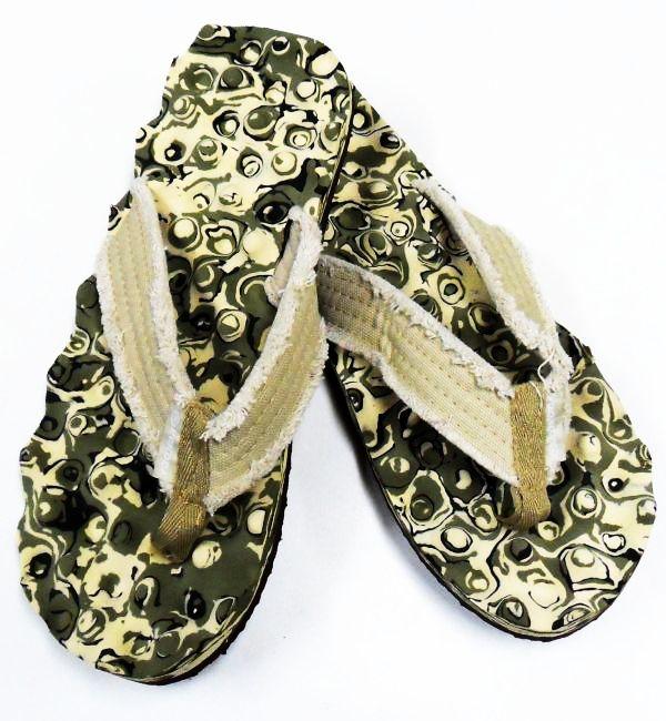 Kokoda Knobby Thongs Camo Khaki - Image 3